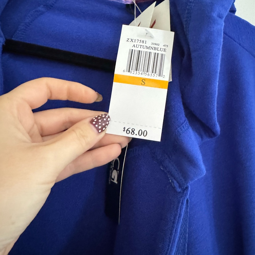 Cable & Gauge Royal Blue Top - Picture 3 of 5